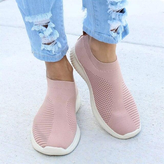 Celest™ | Luxe Crystal Orthopedic Slip-Ons