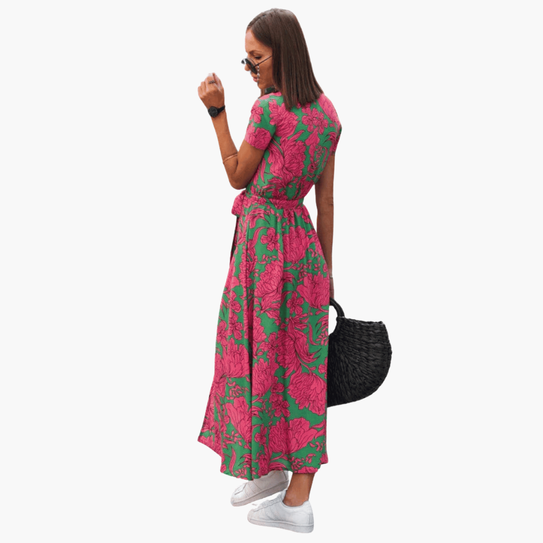 Celest™ | Elegant wrap dress