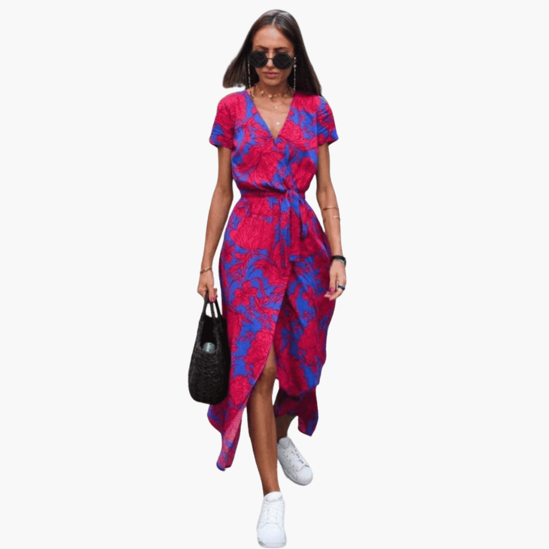 Celest™ | Elegant wrap dress