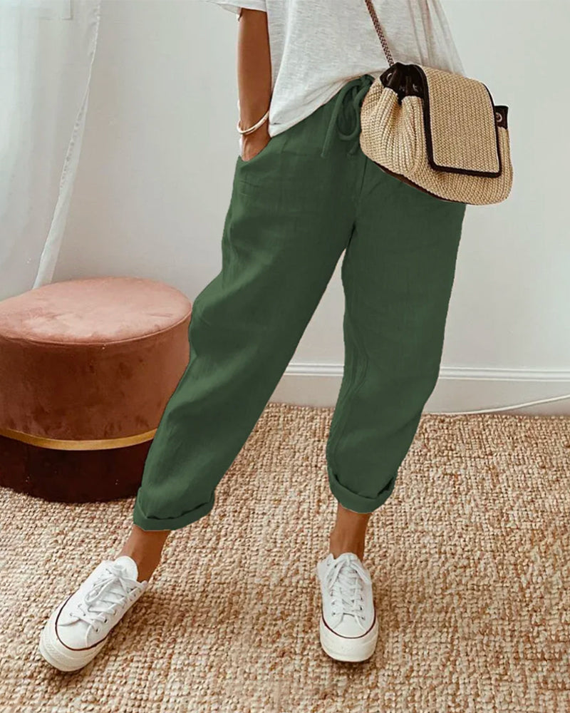 ROSA | ELEGANT LINEN PANTS