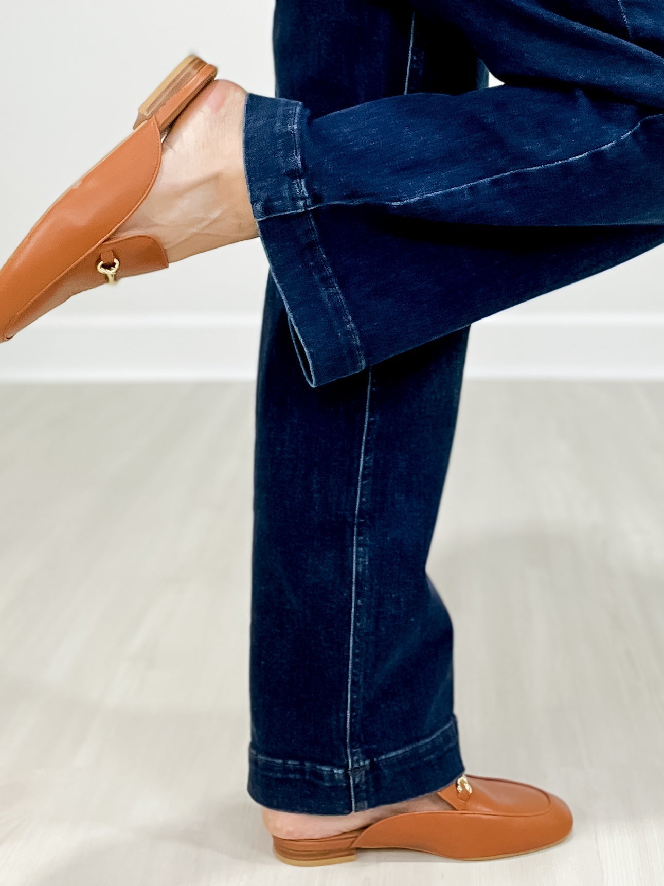 Ella Grace Hi-Rise Comfort Luxe Wide Leg Jeans