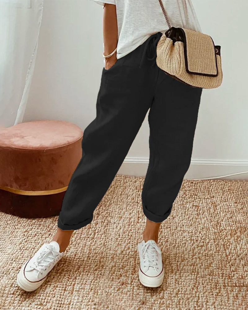ROSA | ELEGANT LINEN PANTS