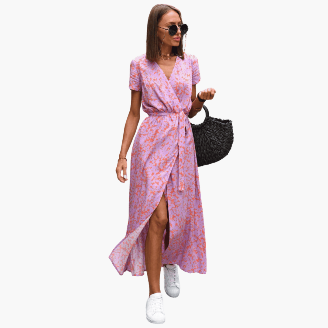 Celest™ | Elegant wrap dress