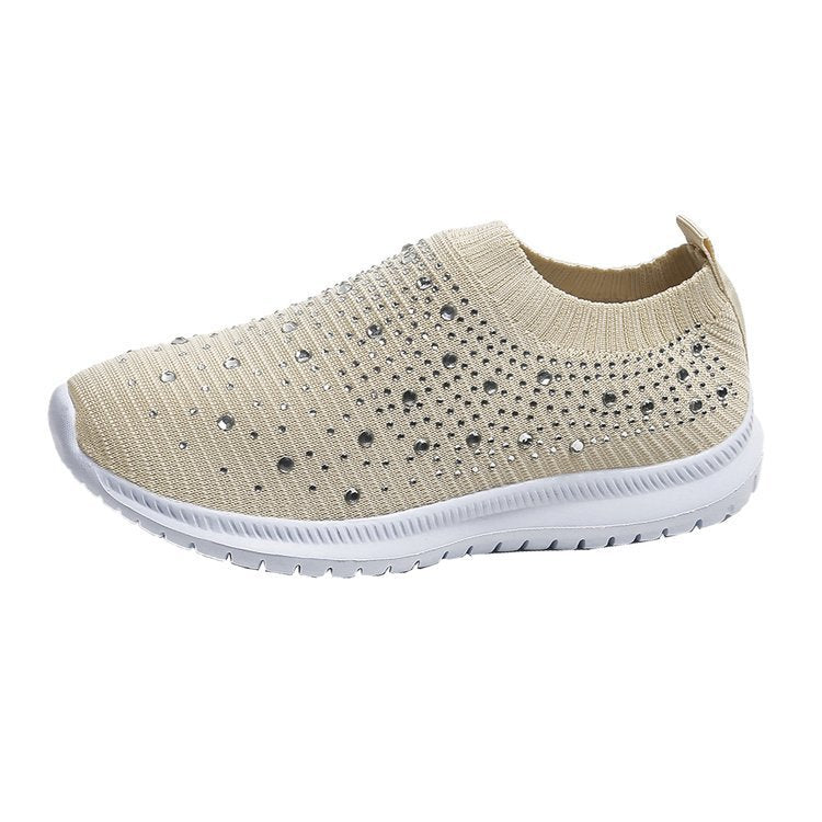 Celest™ | Luxe Crystal Orthopedic Slip-Ons