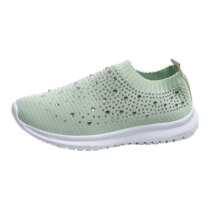 Celest™ | Luxe Crystal Orthopedic Slip-Ons