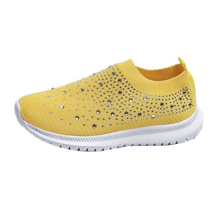 Celest™ | Luxe Crystal Orthopedic Slip-Ons