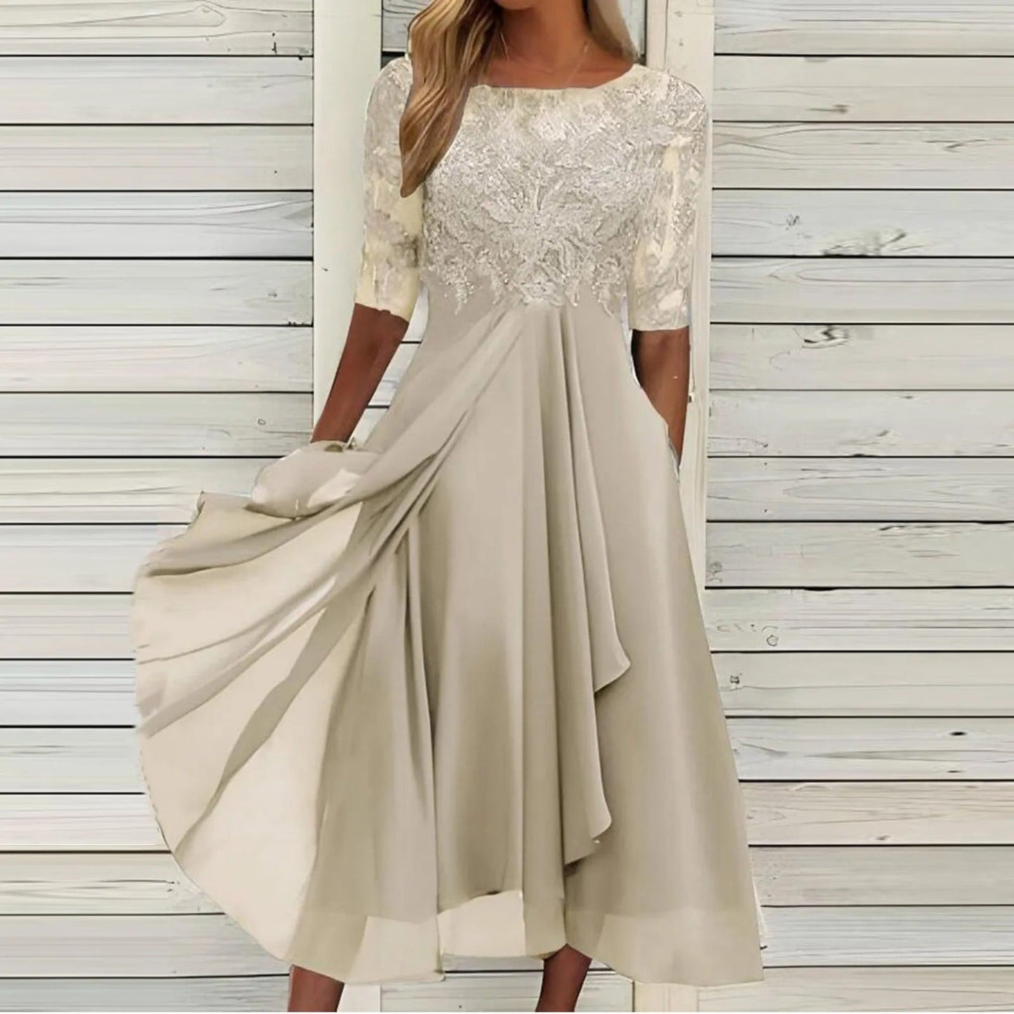 Celest™ | Elegant Lace Dress