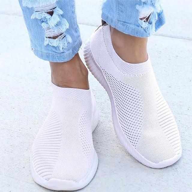 Celest™ | Luxe Crystal Orthopedic Slip-Ons