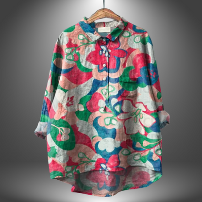 Maddy | Blouse with floral print