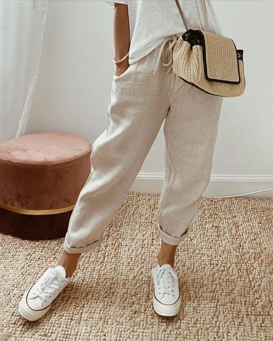 ROSA | ELEGANT LINEN PANTS